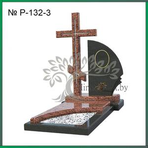 Эксклюзивный памятник в виде креста № Р 132-3