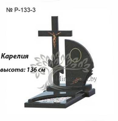 Эксклюзивный памятник в виде креста № Р 133-3